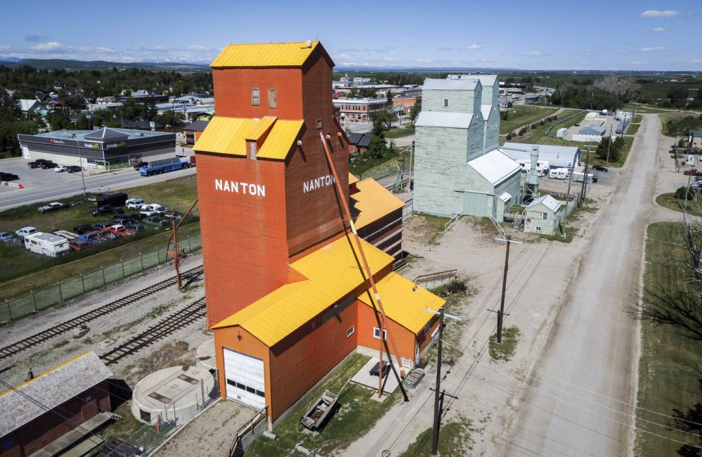 Nanton's Canadian Grain Elevator Discovery Centre features elevators that are nearly 100-years-old, shown in Nanton, Alta., Wednesday, June 12, 2024.THE CANADIAN PRESS/Jeff McIntosh Jeff McIntosh